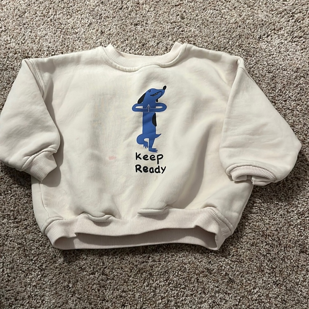 A thick Zara sweater